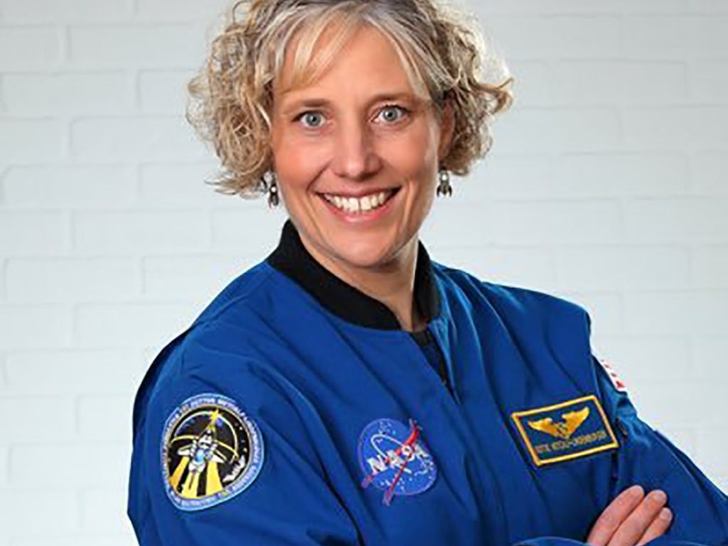 Astronaut Dorothy Metcalf-Lindenburger