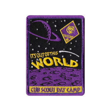 Cub Scouts Out Of This World patch