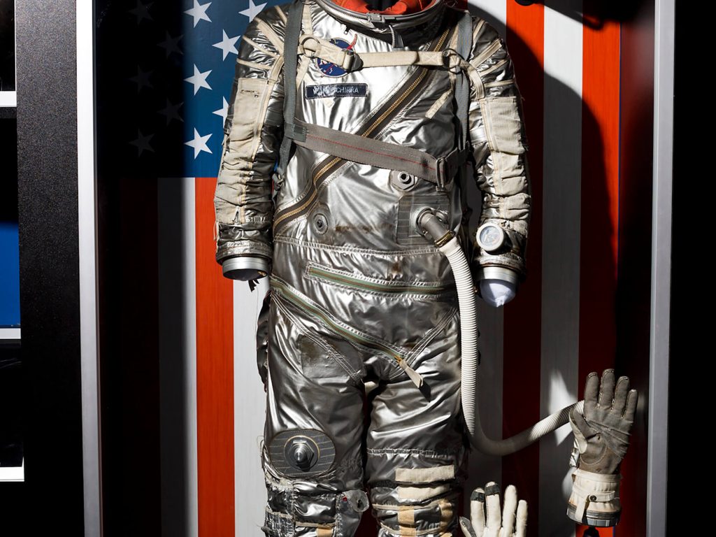 Actual suit worn by Wally Schirra on his MA-8 mission