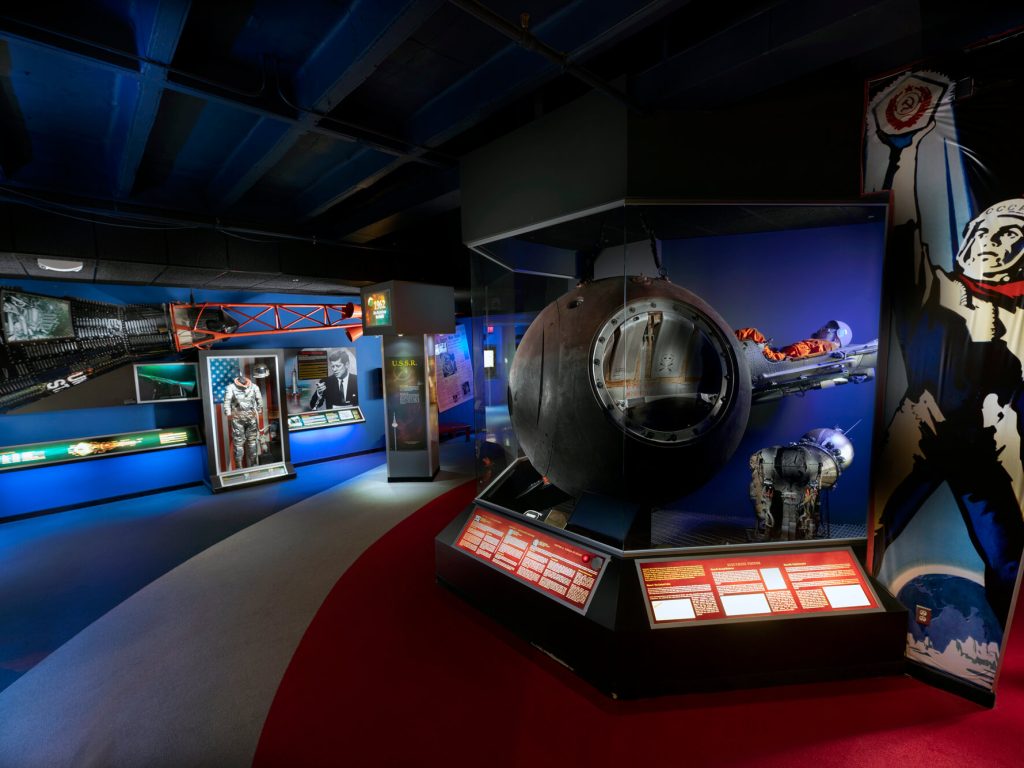 Come see the exciting story of space exploration, illustrated with actual flown spacecraft!