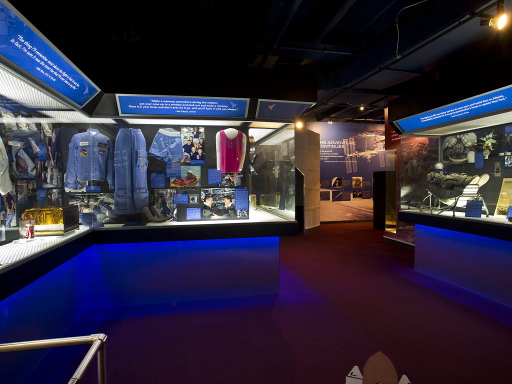 See what astronauts lived in space through the Astronaut Experience Gallery.