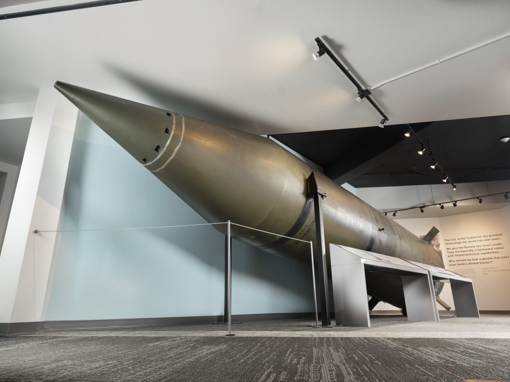 America’s first nuclear tipped medium range ballistic missile that was later used to launch the first American into space.