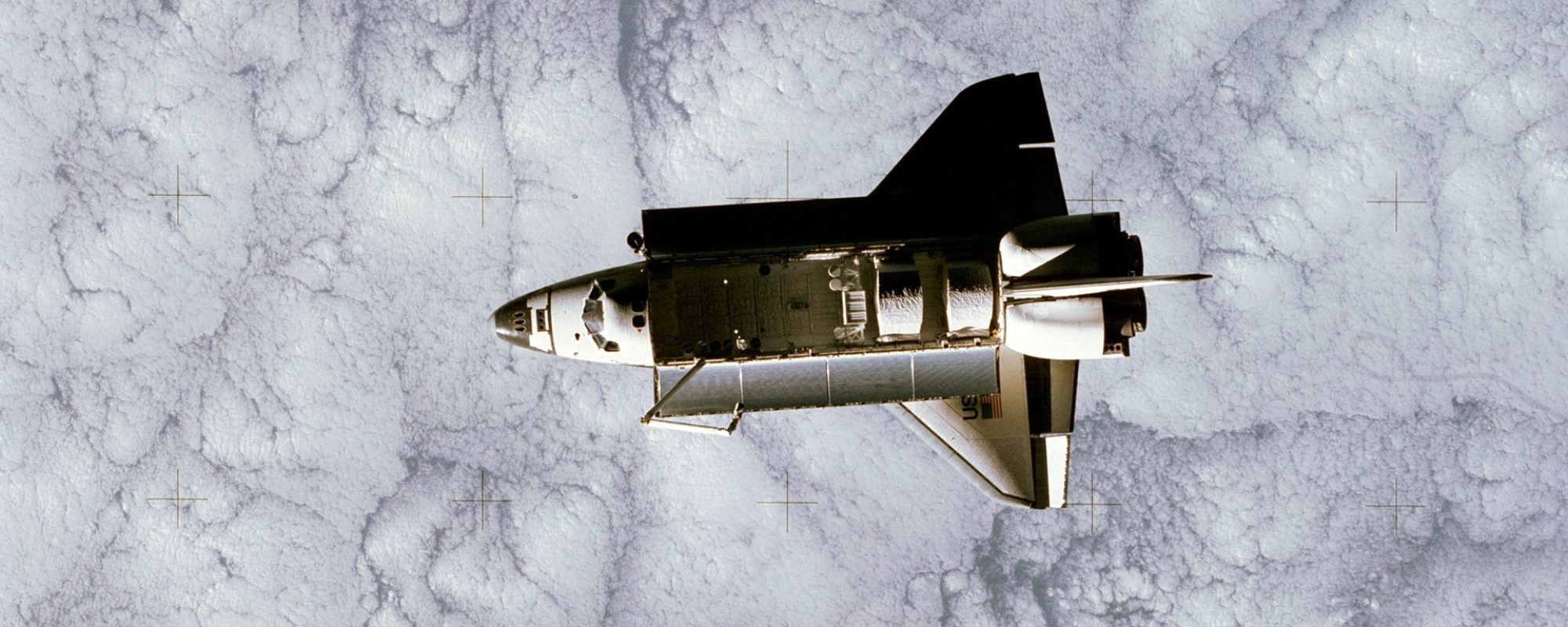 shuttle in orbit 16x9